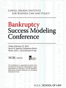 Bankruptcy Success Modeling Conference