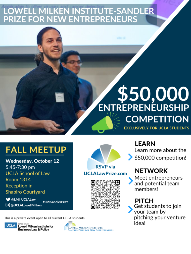 Fall Sandler Prize Competition Meetup